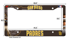 License Plate Frame San Diego PADRES Baseball NEW picture