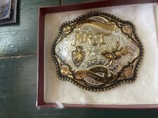 Rare Mr T Legends Of The Daddy Of ‘em All Cheyenne Frontier Days Belt Buckle. picture