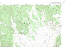 Belmont West, Nevada 1971 Vintage USGS Map 7.5 Quadrangle Topographic picture
