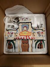 Retired Walt Disney Toontown Five And Dime Light Up Christmas Village With Box picture