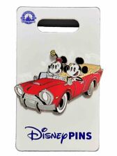 Disney Parks Mickey & Minnie Mouse Red Convertible 2024 Pin Open Edition picture