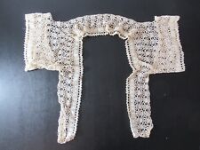 Antique Victorian Edwardian Crochet Yoke Sleeves Trim picture
