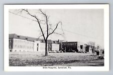 Somerset PA-Pennsylvania, State Hospital, Antique, Vintage Souvenir Postcard picture
