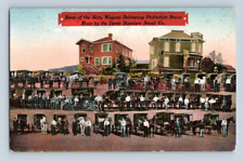 1909. DAVIS STANDARD BREAD CO. LOS ANGELES, CA. POSTCARD. SZ22 picture