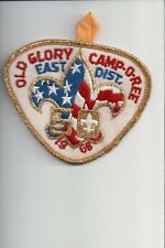 1968 East District Old Glory Camp-O-Ree patch picture