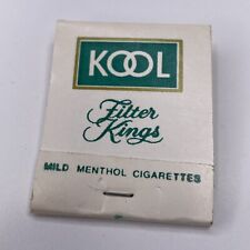 Vintage 1970’s Kool Menthol Tobacco Filter Kings Book of Matches Matchbook picture
