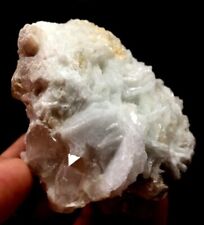 244 Grams Beautiful Morganite with Albite Cluster on Matrix From Afghanistan picture