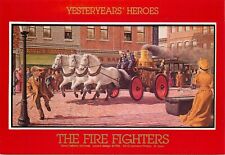 Postcard Rendering of the Fire Fighters, Yesteryears' Heroes picture