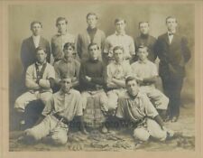 Naugatuck CT high school boys athletes baseball team antique sport photo picture