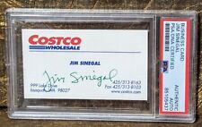 Jim Sinegal Autograph COSTCO CEO PSA DNA Authenticated Signed Business Card picture