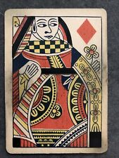 ORIGINAL 1860-1880s NO NUMBERS SAMUEL HART PLAYING CARD OLD WEST CIVIL WAR US picture