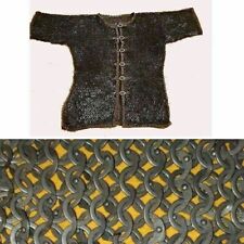 Chainmail Armor Chain mail shirt 9 mm Flat Ring Riveted With Soiled Ring picture