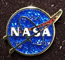 NASA Vector Logo Pin Sparkling 3/4