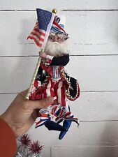 Mark Roberts fairy- Uncle Sam Patriotic Americana Decor 4th Of July Veteran picture