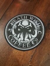 Death Wish Coffee Cthulhu Patch Rare Collectible Mug Advertising  picture