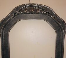 Antique/Vintage Wood Picture Frame 11.5”x20”picture Capacity. Grey And Ornate picture