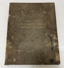 RARE - 1907 Well Known CONFEDERATE VETERANS with PICTURES - Wm. E. Mickle picture