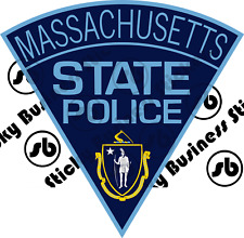 Massachusetts State Police Patch Sticker picture