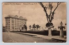 Staten Island NY-New York, Castleton Park, New Brighton, Vintage Postcard picture
