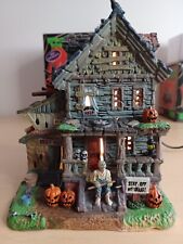 2017 Lemax Spooky Town Halloween Village Creepy Neighborhood House 75185     picture