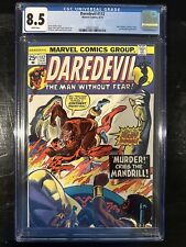 Daredevil #112 CGC 8.5 (Marvel 1974)  WP  Black Widow, Shanna & Mandrill picture