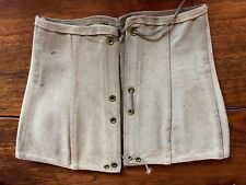 VINTAGE WWI US ARMY M1910 COMBAT FIELD LEGGINGS TAN picture