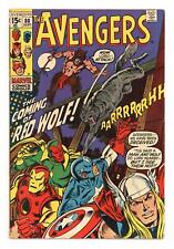 Avengers #80 VG- 3.5 1970 1st app. Red Wolf picture