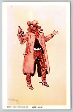 Postcard MT Charles M Russell Cowboy Artist Trails End UNP B6 picture