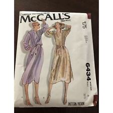 Vintage McCalls Pattern 1970s Dress 6434 Size 8 B 31.5 SEWING Pattern picture