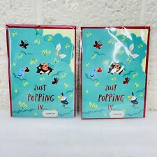 Lot of 2‼ SEALED NEW‼ Papyrus Valentines Day Cards Pop Open PopUp • Ret. $8/Ea.‼ picture