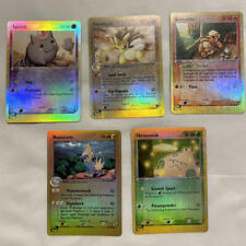 Lot of 5 Pokemon 2003 Holo Cards MANECTRIC GROWLITHE SANDSLASH SHROOMISH SPOINK picture