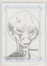 2002 Stargate SG-1 Season 5 Sketchafex Michael Kraiger (Asgard) #MKAS Sketch b6s picture