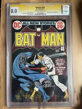 Batman #243 CGC 8.0 SS Signed by Neal Adams Ras Al Ghul picture