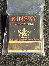 MATCHBOOK - KINSEY BLENDED WHISKEY - LINFIELD, PA - UNSTRUCK picture