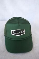 AUTOCAR  TRUCKS HAT WITH PATCH ADJUSTABLE SNAP SIZING- Green picture