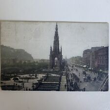 Antique Postcard Scott's Monument Edinburgh Scotland picture