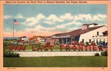 Hotel Last Frontier, LAS VEGAS, Nevada Linen Postcard - Tichnor picture