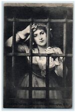 1907 Charlotte Corday Corcoran Gallery Washington DC, Woman In Jail Postcard picture