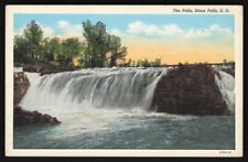 Vintage Postcard - The Falls, Sioux Falls, S.D. picture