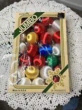 Pyramid Jumbo Satin Sheen Ornaments In Box 23 Count picture
