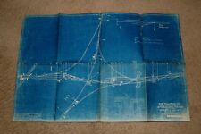 Erie Railroad Interlocking Campbell Hall NY Diagram 1930 picture