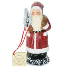 Ino Schaller Bayern Papier Mache Germany Santa Christmas Figurine 7