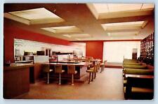 Indiana Postcard Coffee Shop Glass House Restaurant Indiana Toll Road c1960's picture