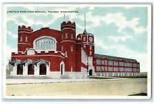 c1910 Lincoln Park High School Exterior Building Tacoma Washington WA Postcard picture