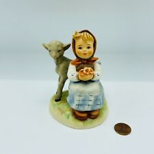 MJ Hummel Goebel Girl With Goat West Germany Porcelain Figurine Cottage Core  picture