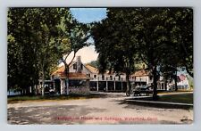Waterford CT-Connecticut, Oswegatchie House, Advertising, Vintage Postcard picture