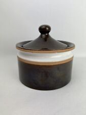 Mid Century Modern Ceramic ROSENTHAL NETTER ITALY Brown Covered Canister picture