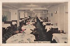  Postcard Dining Room Wellington Hotel Albany NY  picture