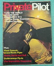Vintage Private Pilot August 1972 Volume 7 Number 8 picture