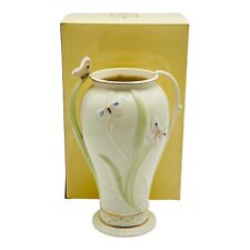 Lenox Jeweled Butterfly Vase 9” Tall READ picture